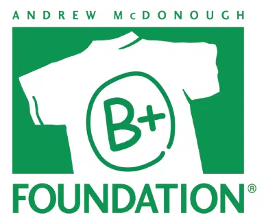 Andrew Mcdonough B Positive Foundation logo
