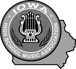 Iowa High School Music Association logo