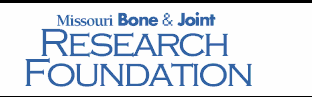 Missouri Bone & Joint Research Foundation logo