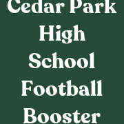Cedar Park High School Football Booster Club logo