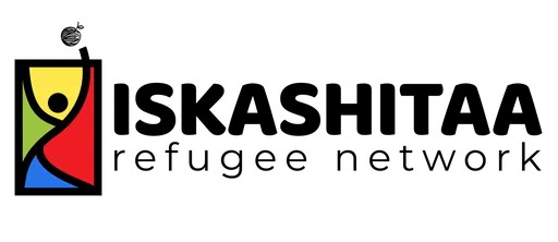 Iskashitaa Refugee Network logo
