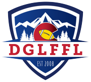 Denver Gay and Lesbian Flag Football League Inc logo