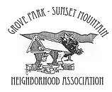 Grove Park Sunset Mountain Neighborhood Association logo