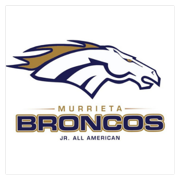 Murrieta Junior All American Football logo