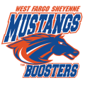 West Fargo Sheyenne High School Mustang Booster Club logo