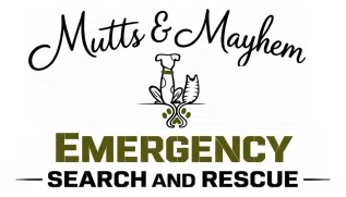 Mutts & Mayhem Emergency Search and Rescue logo