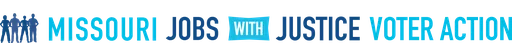 Missouri Jobs With Justice Voter Action logo