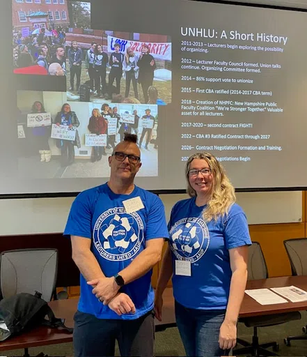 UNH Lecturers United - Aaup logo