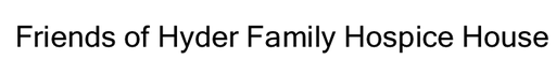 Friends of HYDER Family Hospice House logo