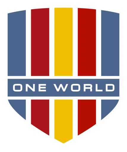 One World Soccer of Texas logo