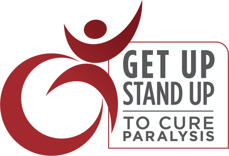 Get up Stand up to Cure Paralysis Foundation logo