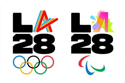Los Angeles Organizing Committee for the Olympic and Paralympic GAM logo