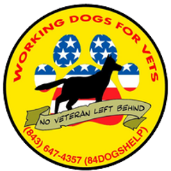 Working Dogs for Vets logo