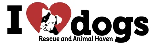 I Heart Dogs Rescue and Animal Haven logo