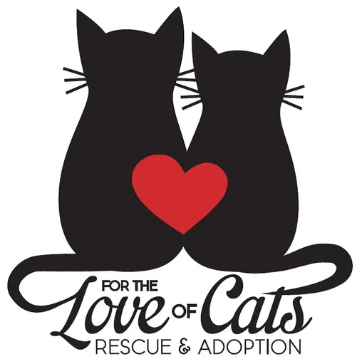 For the Love of Cats Rescue and Adoption logo