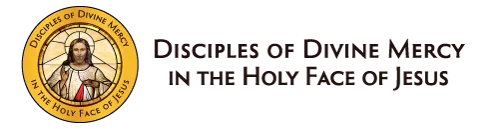 Disciples of Divine Mercy in the Holy Face of Jesus logo
