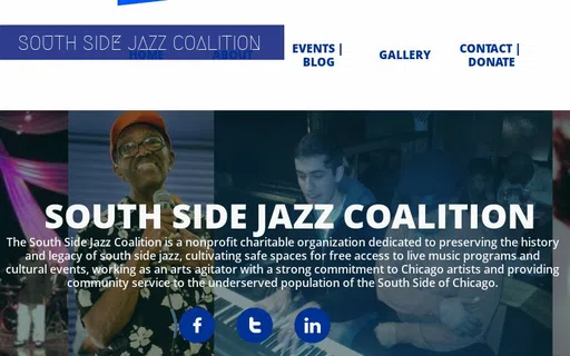 Southside Jazz Coalition logo