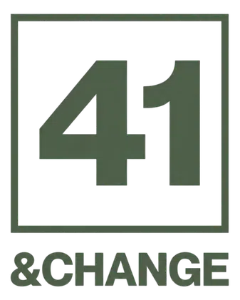 41 & Change logo