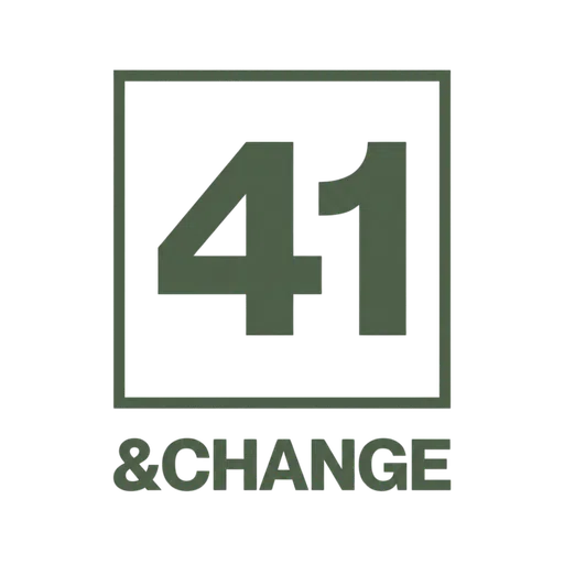 41 & Change logo