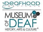 Museum of Deaf History Arts and Culture Inc MDHAC logo