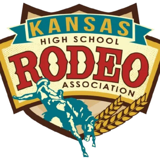 Kansas High School Rodeo Association logo