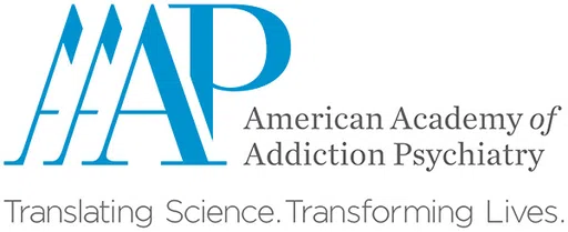 American Academy of Addiction Psychiatry logo