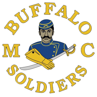 Buffalo Soldiers Motorcycle Club Central Maryland logo
