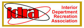 The Interior Department Recreation Association logo