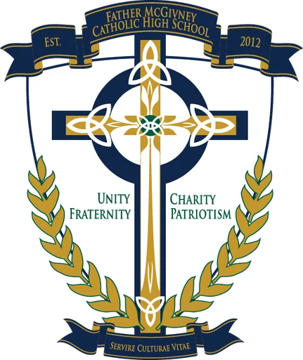 Father Mcgivney Catholic High School logo