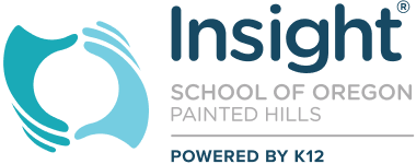 Insight School of Oregon Painted Hills logo