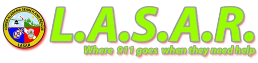 Lower Alabama Search and Rescue logo