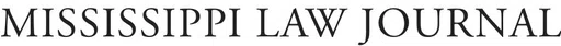 Mississippi Law Journal logo