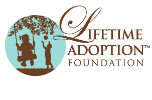 A Lifetime Adoption Foundation logo