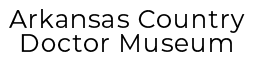 Arkansas Country Doctor Museum logo