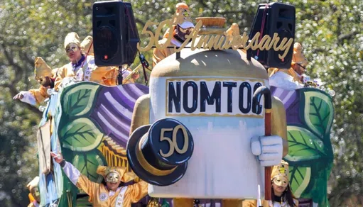 Jugs Social Club Inc Krewe of Nomtoc logo