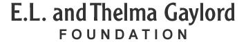 E L and Thelma Gaylord Foundation logo