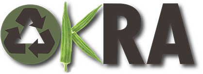 Okra Oklahoma Recycling Association logo