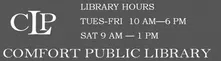 Comfort Public Library Inc logo