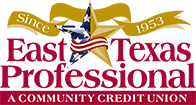 East Texas Professional Credit Union logo
