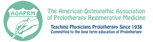 American Osteopathic Association Prolotherapy Regenerative Medicine logo