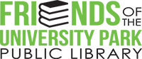 Friends of the University Park Public Library logo