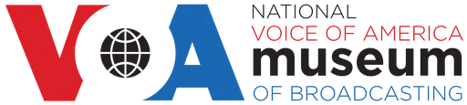 The National Voice of America Museum of Broadcasting logo