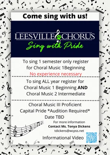 Leesville Road High School Performing Arts Boosters logo