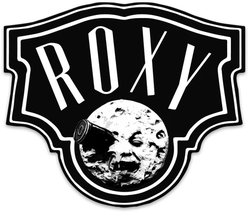 The Roxy Theater logo