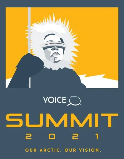 Voice of the Arctic Inupiat logo