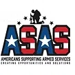Americans Supporting Armed Services Inc or Asas logo