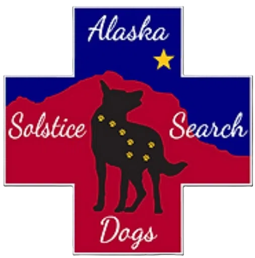 Alaska Solstice Search Dogs logo