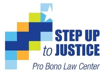 Step up to Justice logo