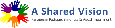 A Shared Vision Partners in Pediatric Blindness and Visual Imp logo