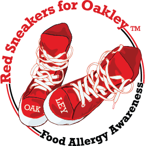 Red Sneakers for Oakley Inc logo